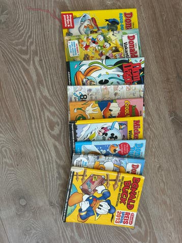 Donald Duck stripboeken - 8 stuks