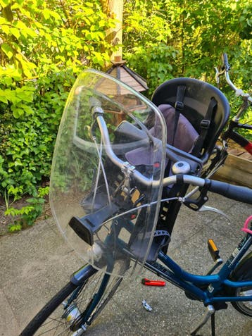 Bobike Voorzitje met Windscherm - Gebruikt