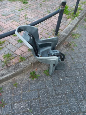 Kinderzitje voor op de fiets