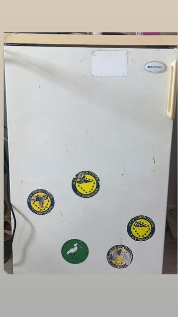 Mini Fridge with small freezer