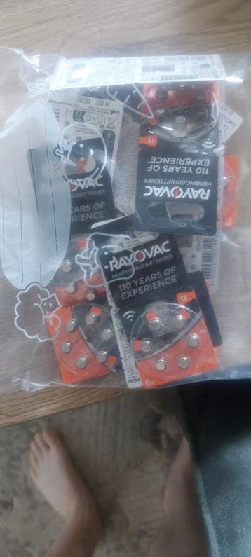 Rayovac Hoortoestelbatterijen Type 13 (6 stuks)