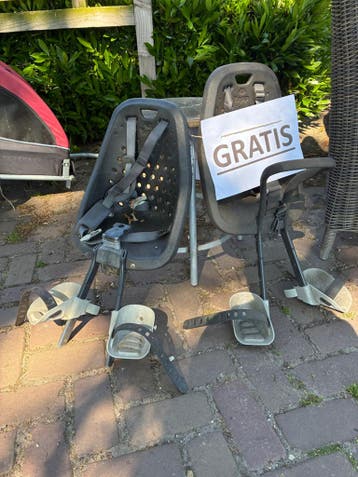 Twee Yepp fietszitjes - voor  - GRATIS af te halen