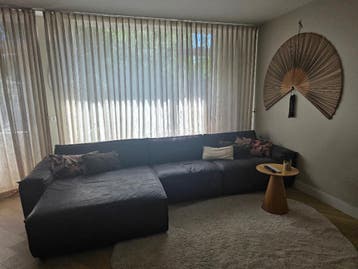 Grote Umix Elementen Bank Donkerbruin Leatherlook