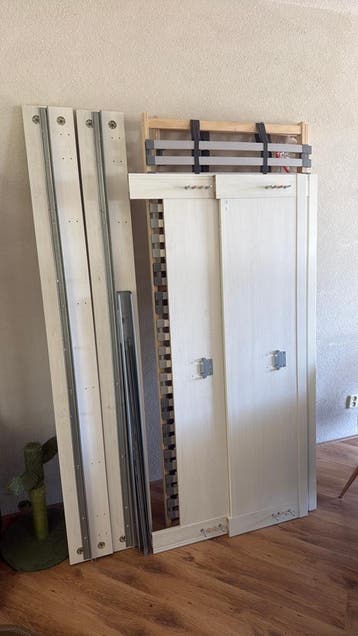 Ikea bed frame met matras
