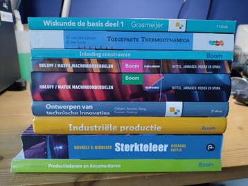 Werktuigbouwkunde boeken