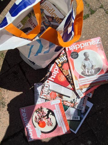 Gratis tijdschriften voor knipsels alleen ophalen