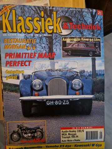Klassiek en Techniek nummer 21(jaargang 2 december 1999) t/m