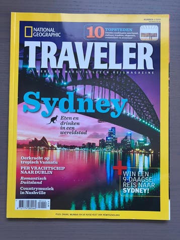 National Geographic Traveler #1 2011. Gratis!!