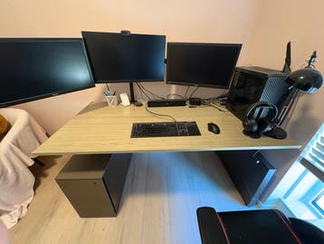 Ruim bureau 160x80 cm