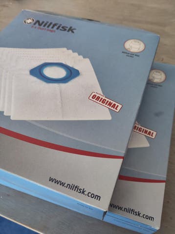 Gratis: Nilfisk 18 stofzuigerzakken, -mond en -filter