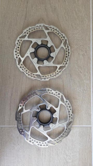 2x Shimano SM-RT54-S 160mm Schijfremmen