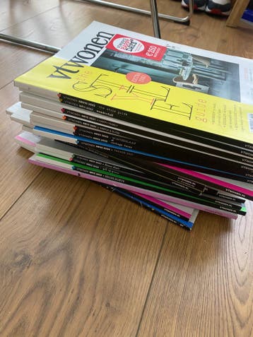 Stapel tijdschriften