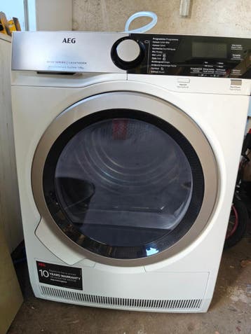 AEG WP droger T8DEP84ES 8000 serie, defect.