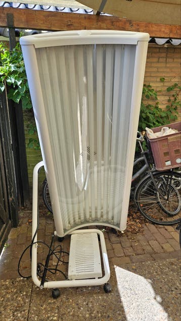 Zonnebank met maxilight 100w lampen
