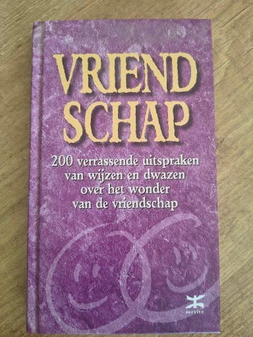 Boekje over vriendschap