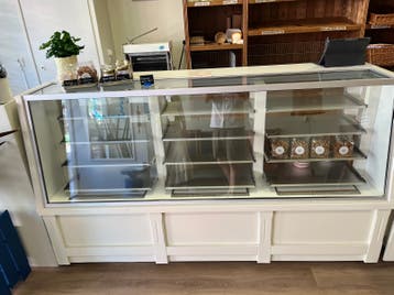 Koelvitrine vintage opknapper