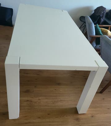 Eettafel wit glanzend gratis af te halen