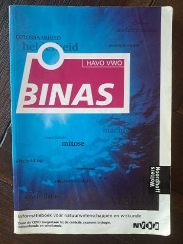 Binas - havo / vwo