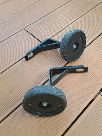 Zijwieltjes voor kinderfietsje