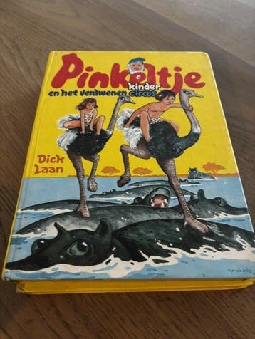 Pinkeltje en het verdwenen circus - Dick Laan (advr 186)