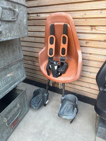 Fietsstoeltje voor, inclusief adapter voor op het stuur