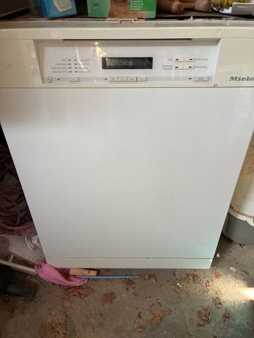 Miele vaatwasser met storing 