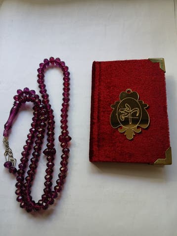 Mini Koran + gebedskralen