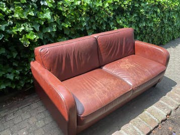 Gratis af te halen in Voorburg: leren bankje