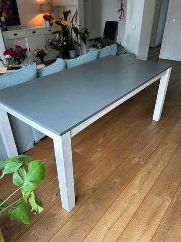 Antraciet tafelblad 90 x 180 cm
