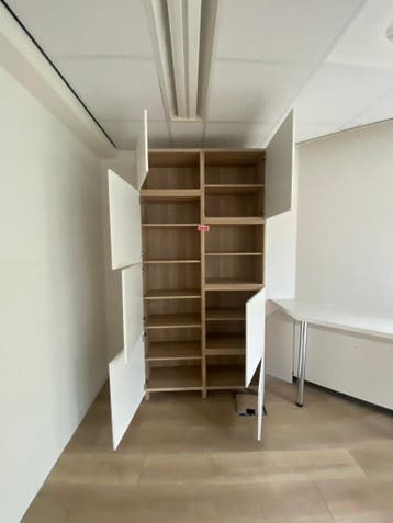 Witte IKEA Kasten, demonteren en gratis meenemen