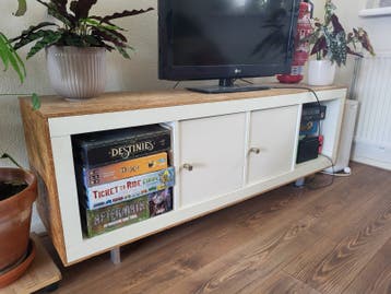 Upcycled IKEA Kallax TV meubel - 150 cm breed
