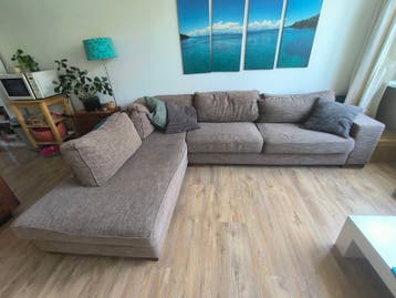 Heerlijke hoekbank met loungedeel - ideaal voor studenten!