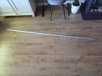 Aluminium profiel / strip foto ophangen systeem 2m