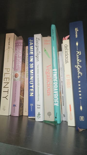 Kookboeken: Plenty, Vegalicious, Lisa goes vegan, Jamie Oliv