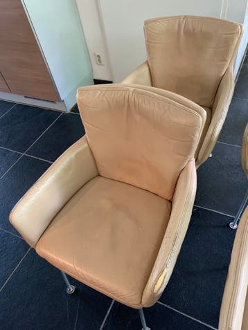 Keukenstoel, zandkleur