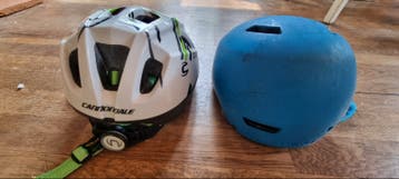 Cannondale en Giro kinderfietshelmen (2 stuks)