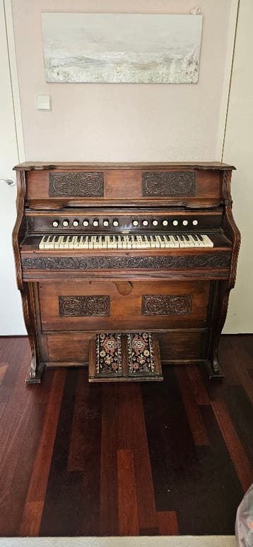 MOET NU WEG Orig. werkend W.W. PUTNAM HARMONIUM