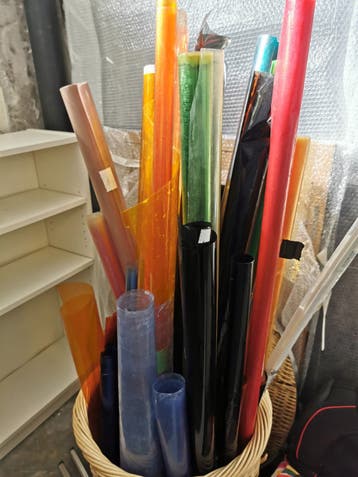 Gratis lichtfilters - diverse kleuren en formaten