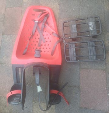 Yepp achterzitje met 2x easyfit bevestiging