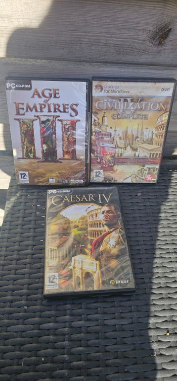 Gratis PC Spellen: Age of Empires, Civilization, Caesar 4