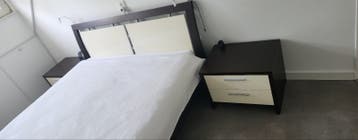 Ledikant met matras 200x160 incl. 2 nachtkastjes