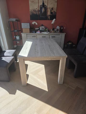 Eettafel 164x100x78 cm - Gratis af te halen