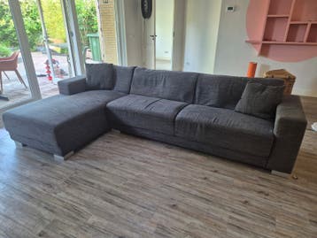 GRATIS 3-zitsbank + chaise longue