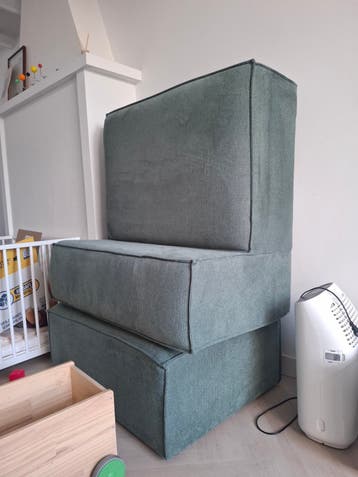Wehkamp Home 2 zitelementen van bank Igor - Blauw