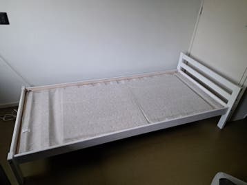 Houten ledikant 90200 wit
