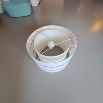 Witte hanglamp / plafondlamp - Modern design