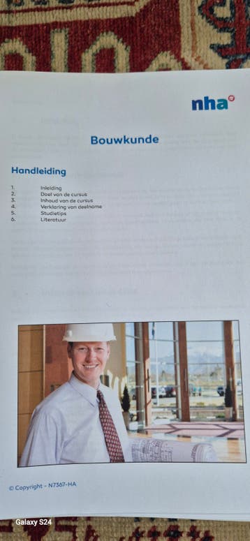 NHA Bouwkunde Handleiding en Lessen