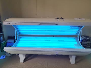 Gratis zonnebank in goede staat