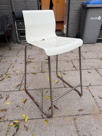 3x Barkruk ikea Glenn gratis