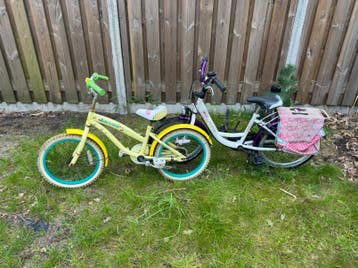 2 kinderfietsjes opknappers